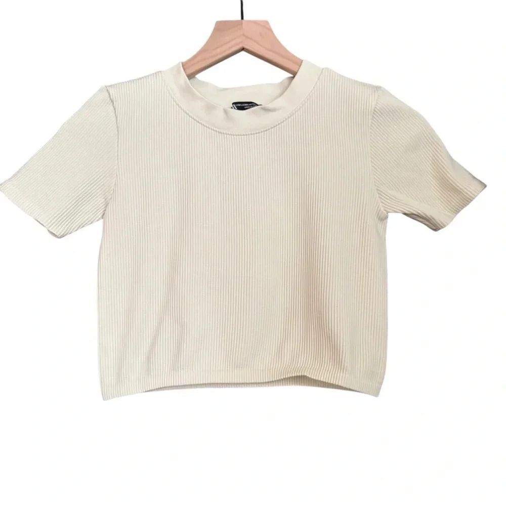 Zara ribbed crop top